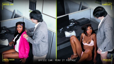 Boss Dominates Nerd: Power Play and Job Threat