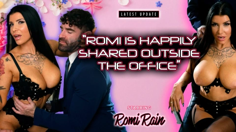 Romi Rain Teases Outdoors - Fun & Playful