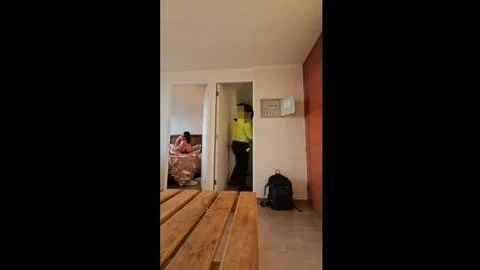 Naughty Sex with Girl and Electrician at Home